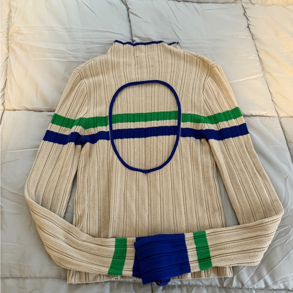 Urban Outfitters NWT UO BDG Kiara Open-Back Sweater - Picture 4 of 4